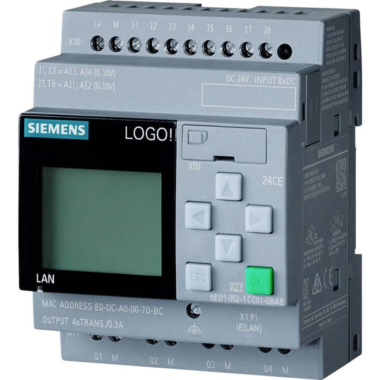PLC - LOGO! - 6ED1052-1CC08-0BA1